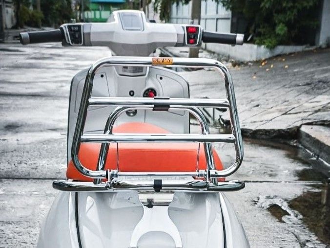 PO Lambretta ランブレッタ G350 リアキャリア v2 受注製造