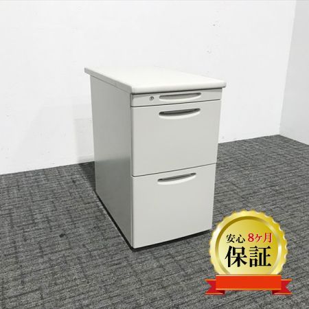オカムラ 脇デスク サイドデスク ライトスモーク