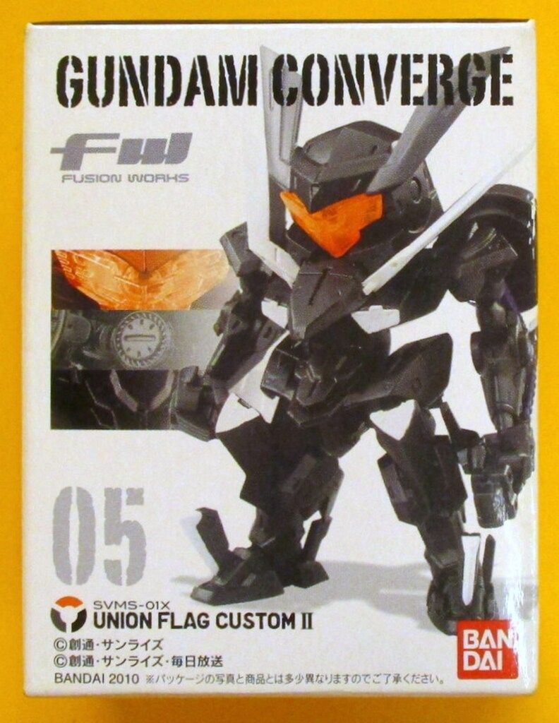 バンダイ FW GUNDAM CONVERGE 1 ユニオン フラッグ カスタムII