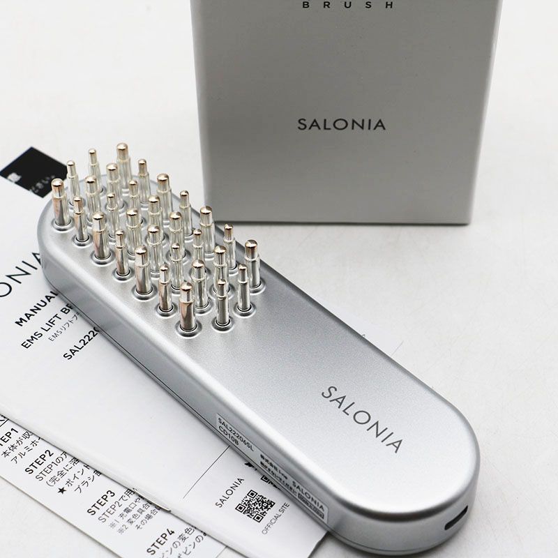 SALONIA EMSリフトブラシ EMS 未使用品 美品 - ボディ・フェイスケア