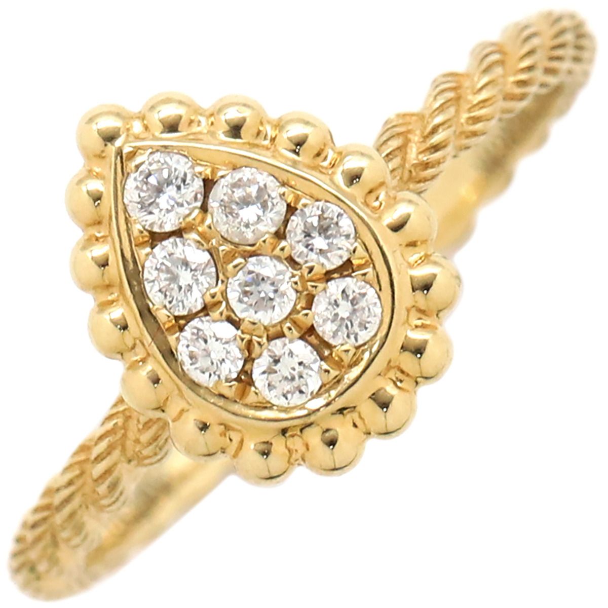 ブシュロン セルパンボエム K18YG イエローゴールド ピアス 中古 ブシュロン セルパンボエムペンダント ミディアム JPN00554 K18YG 0.65