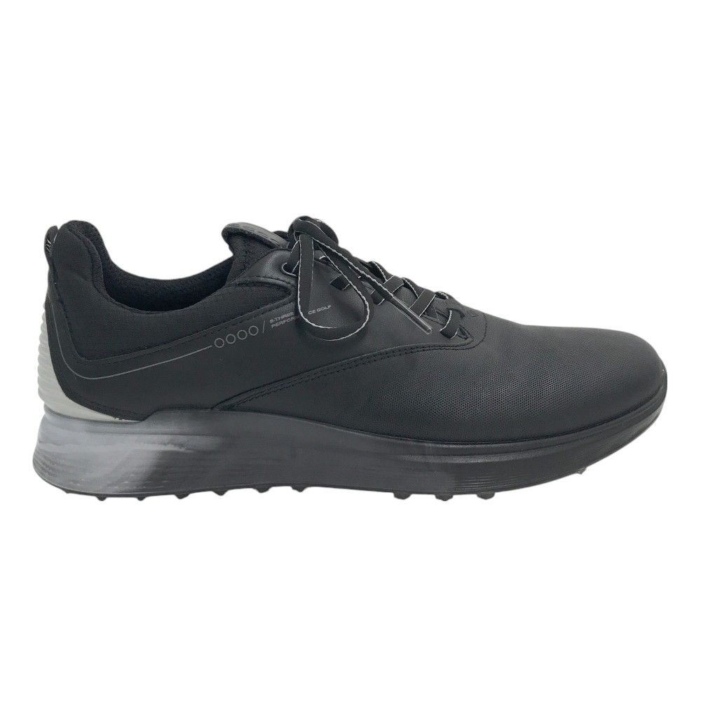 ecco エコー 102944 55433 ゴルフシューズ S-THREE  ブラック系 44 [240101482157] ゴルフウェア メンズ ストスト ECCO Golf S Three メンズ レザーGore-Texゴルフシューズ | グレー