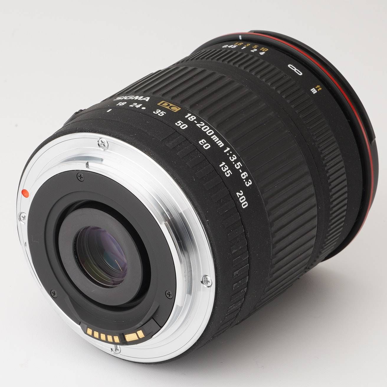 シグマ Sigma Zoom 18-200mm F3.5-6.3 DC Canon EFマウント 【公式通販】