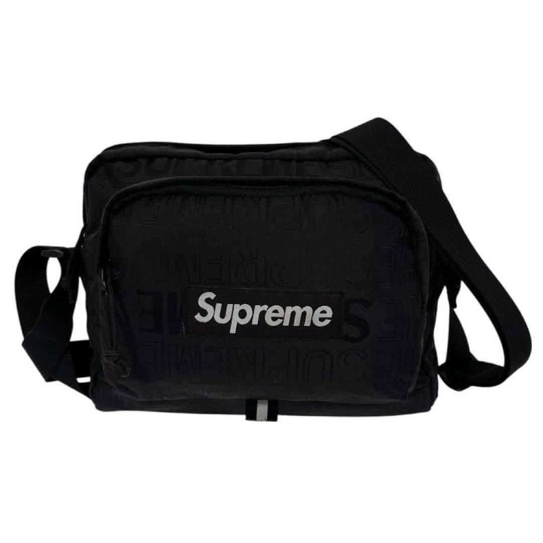 花*道様 @8802 Supreme 19SS Shoulder Bag ブラッ 8802 Supreme 19SS Shoulder Bag ブラック - メルカリ