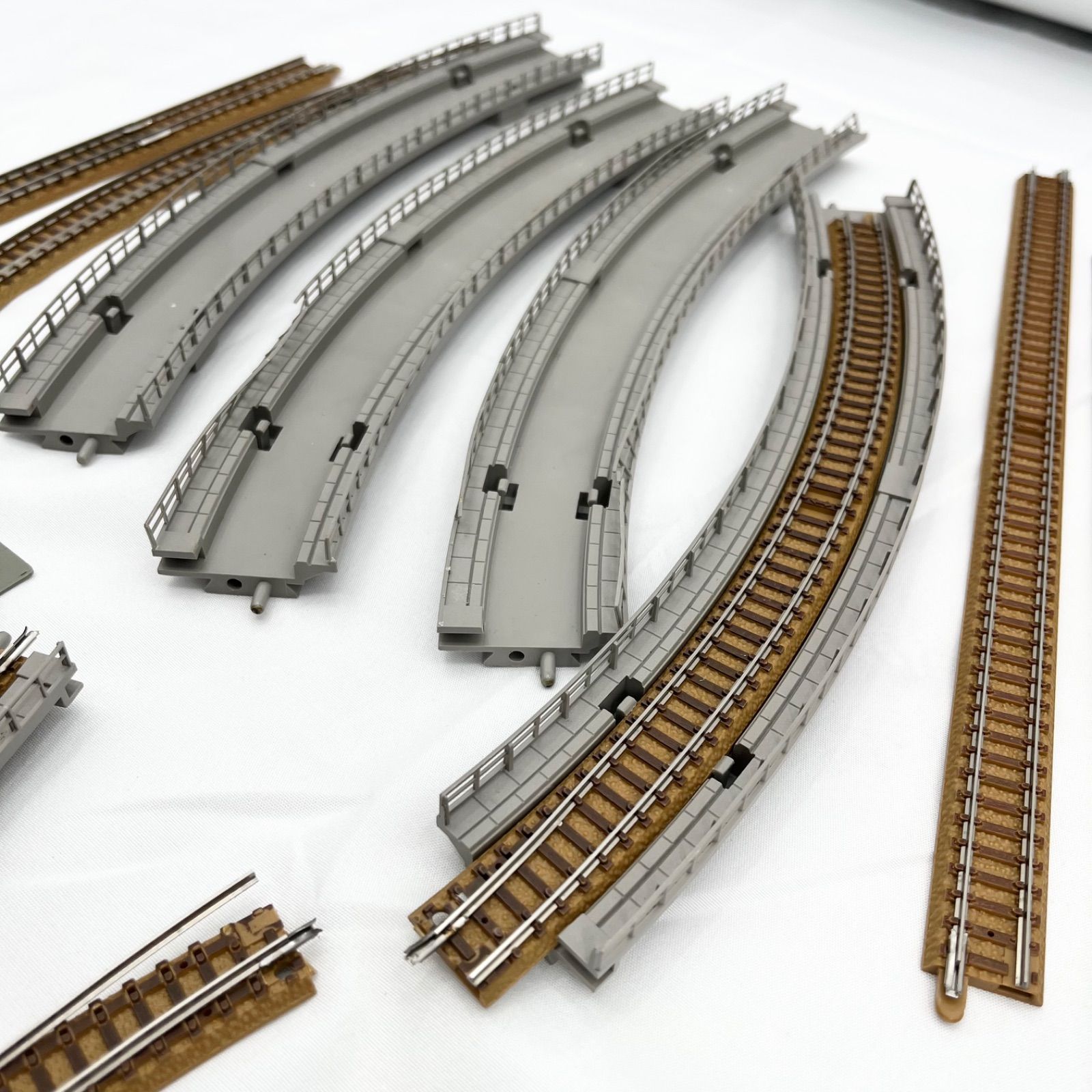 鉄道模型 レールセット 現状品 Nゲージ TOMIX? KATO? 曲線 直線