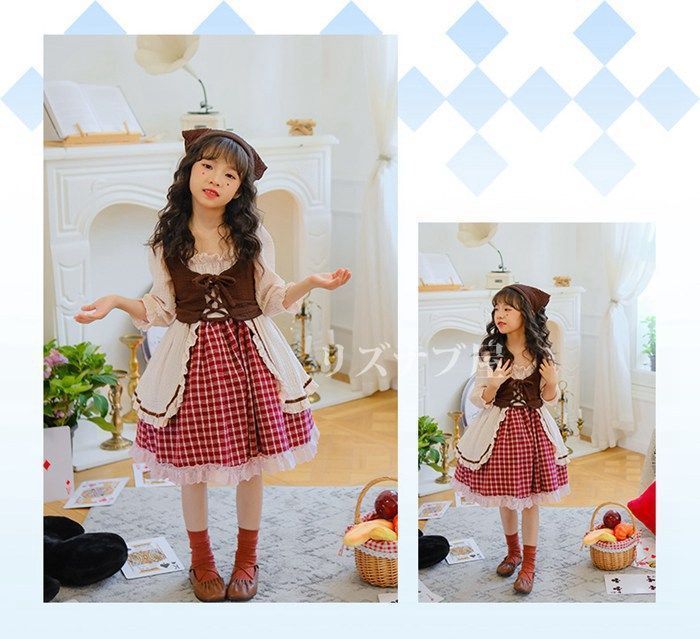 赤ずきんドレス 子供服
