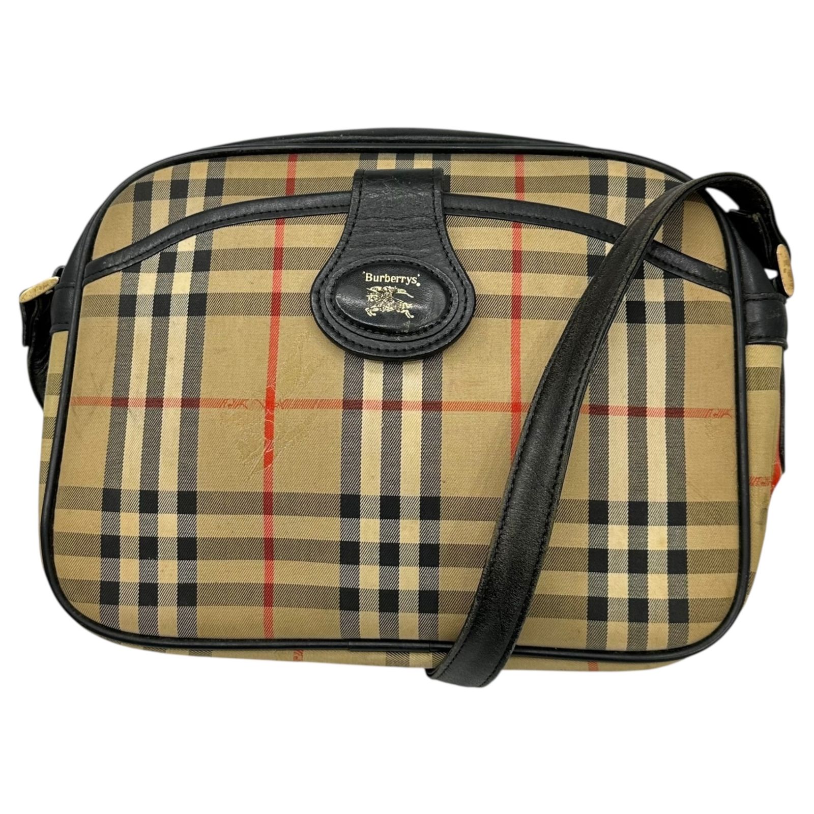 バッグ vintage 90s Burberrys shoulder bag Burberry's(バーバリーズ) 90's Nova Check One Shoulder Bag