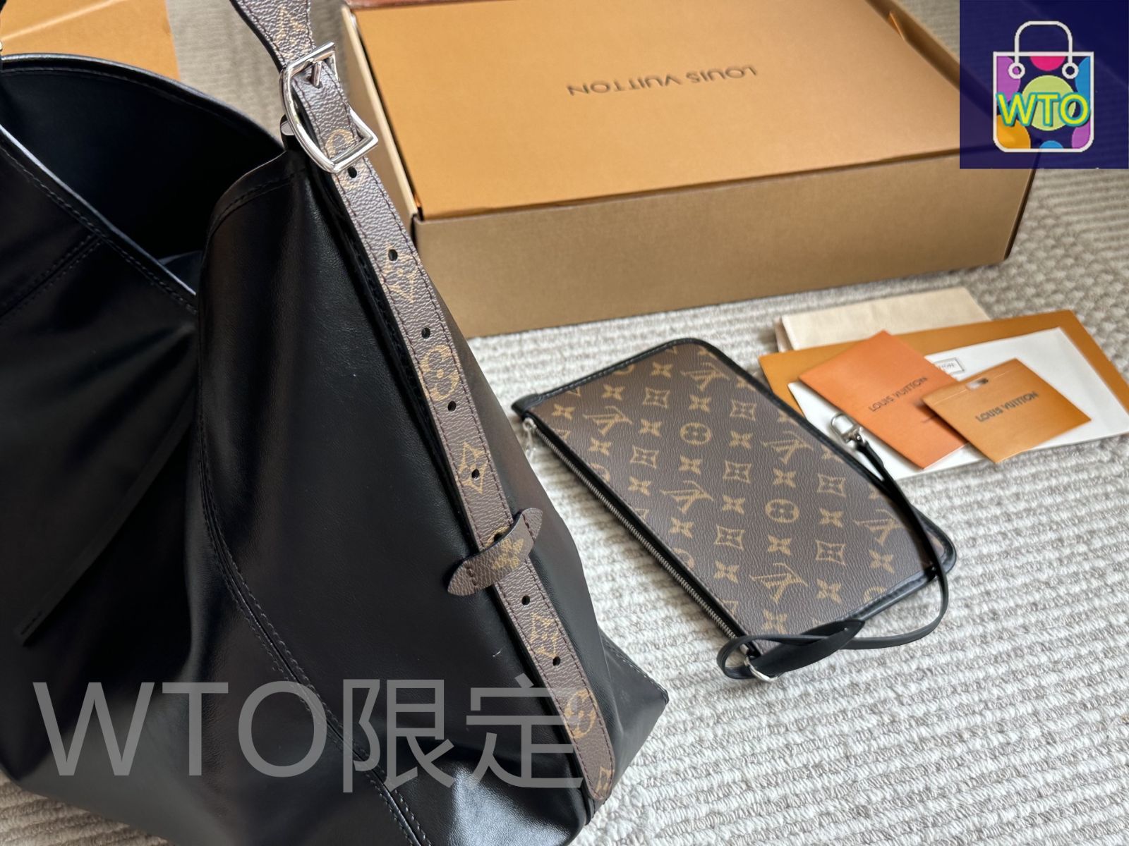 LOUIS VUITTON カバ・ピアノ 今日特価】Louis Vuitton ルイヴィトン モノグラム カバス