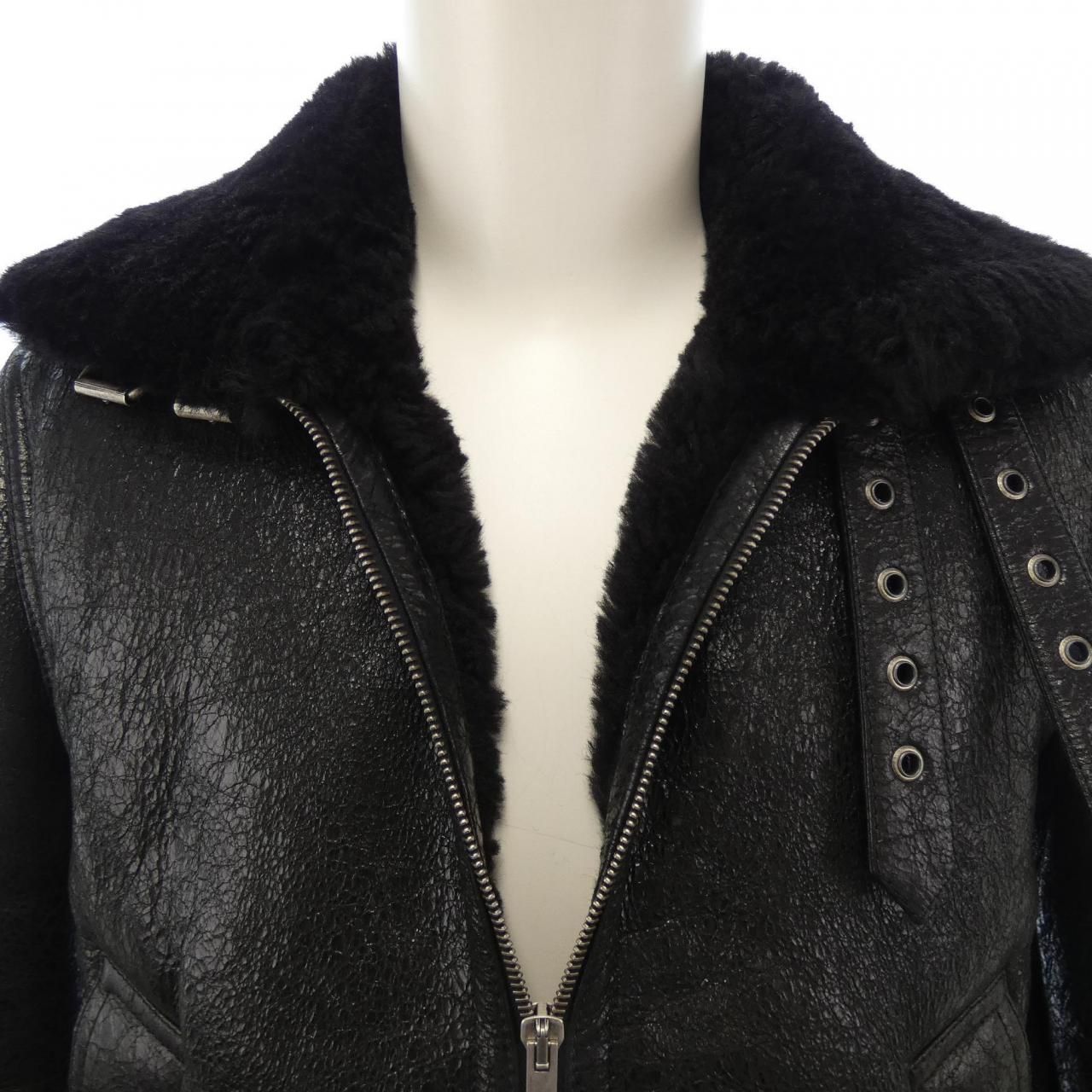 サンローラン SAINT LAURENT ムートンジャケット - メルカリ