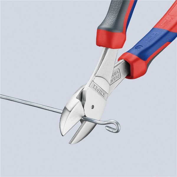 KNIPEX クニペックス 強力型斜ニッパー 硬線用 コンフォート 全長200mm 7405-200