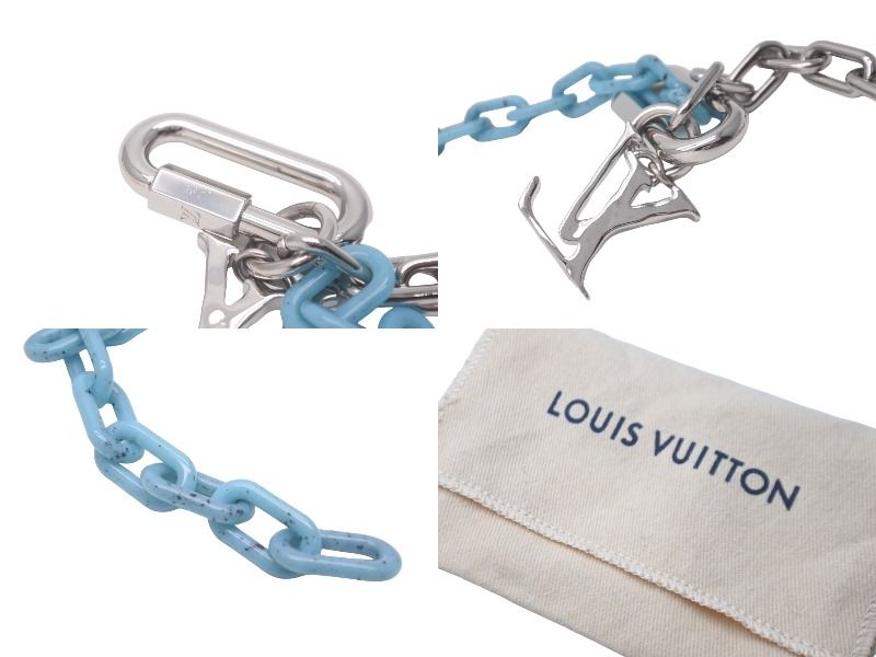 ルイ・ヴィトン。良品銀色付属ウォーレットチェーン LOUIS VUITTON ルイヴィトン ウォレットチェーン キーチェーン