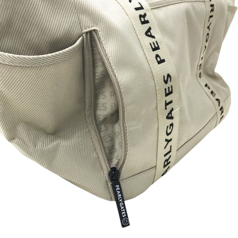 PEARLY GATES パーリーゲイツ ロッカーバッグ トートバッグ ベージュ系