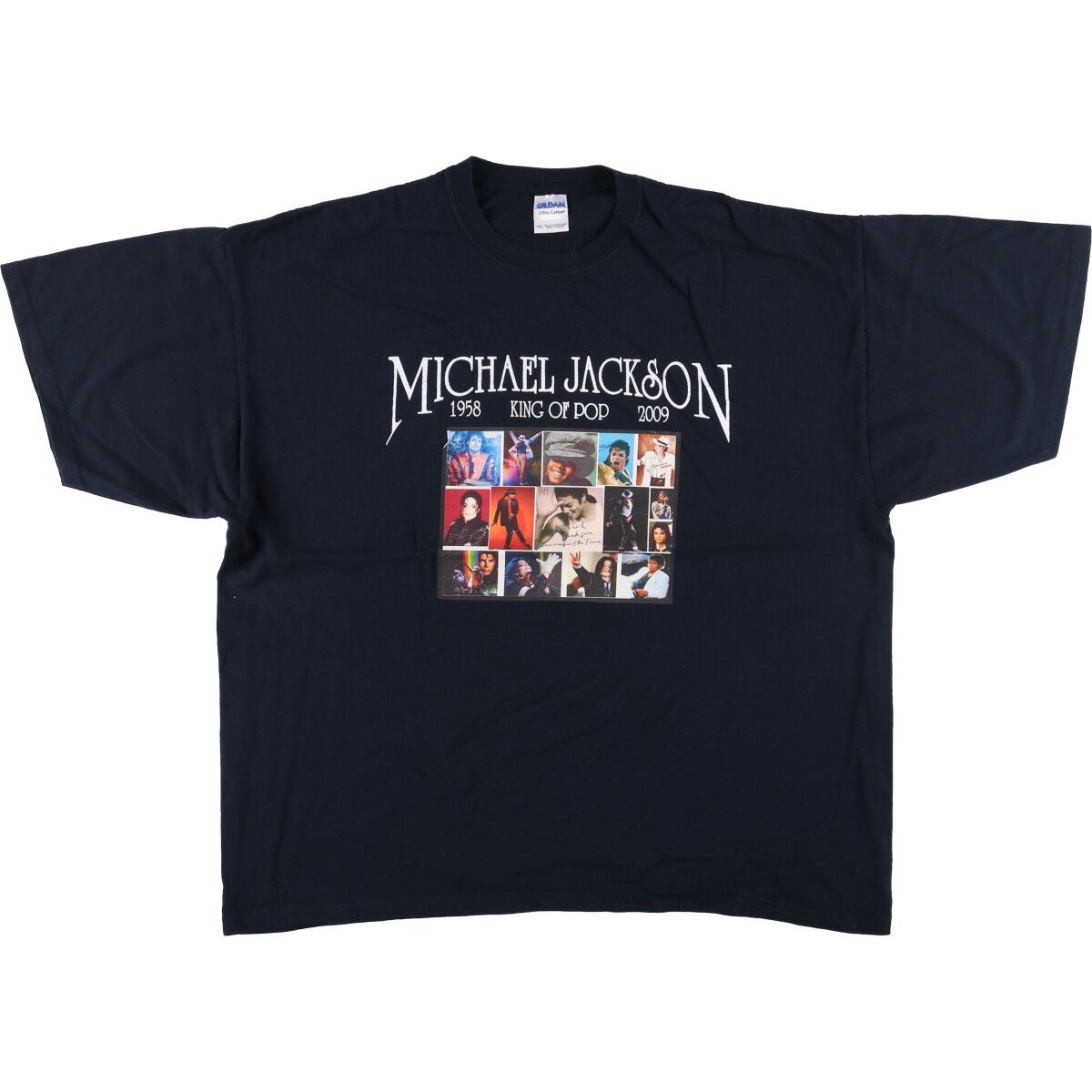 古着 ギルダン GILDAN MICHAEL JACKSON マイケルジャクソン 追悼 バンドTシャツ バンT メンズXXL相当|eaa560749