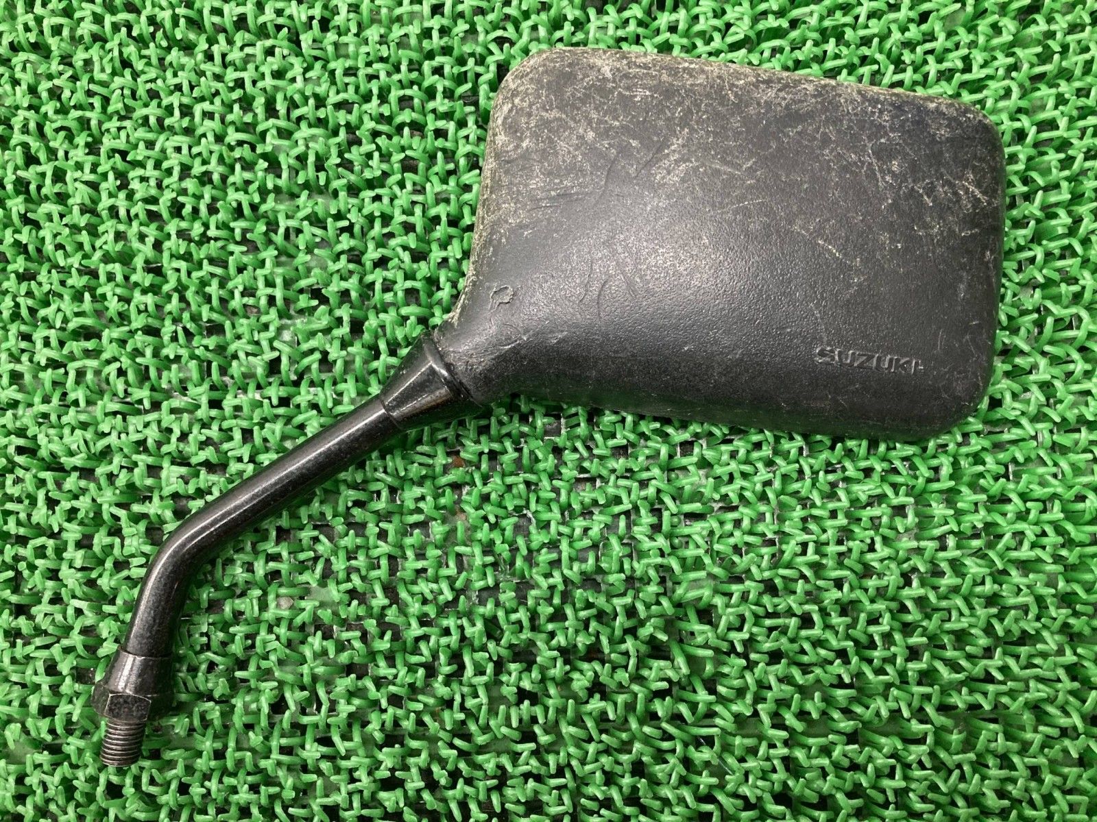 GSX750Sカタナ ミラー 左 スズキ 純正 バイク 部品 GS750X GR72A 正10mm ペイント素材に 割れ欠け無し 品薄 車検 Genuine jF