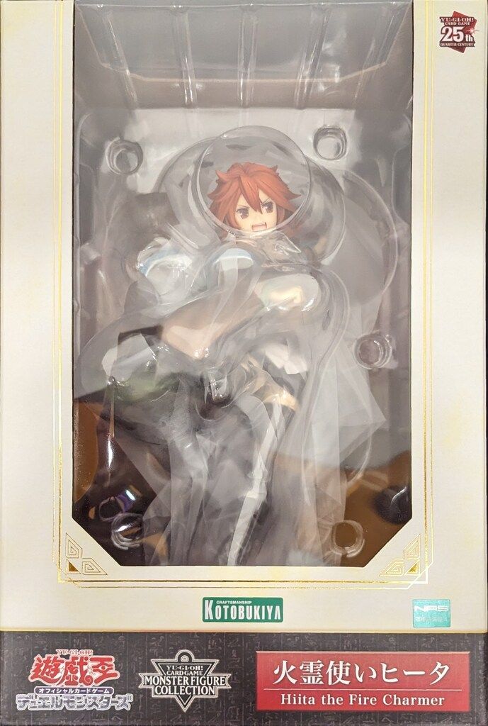 コトブキヤ 遊戯王カードゲームモンスターフィギュアコレクション 火霊使いヒータ 通常版 PVC