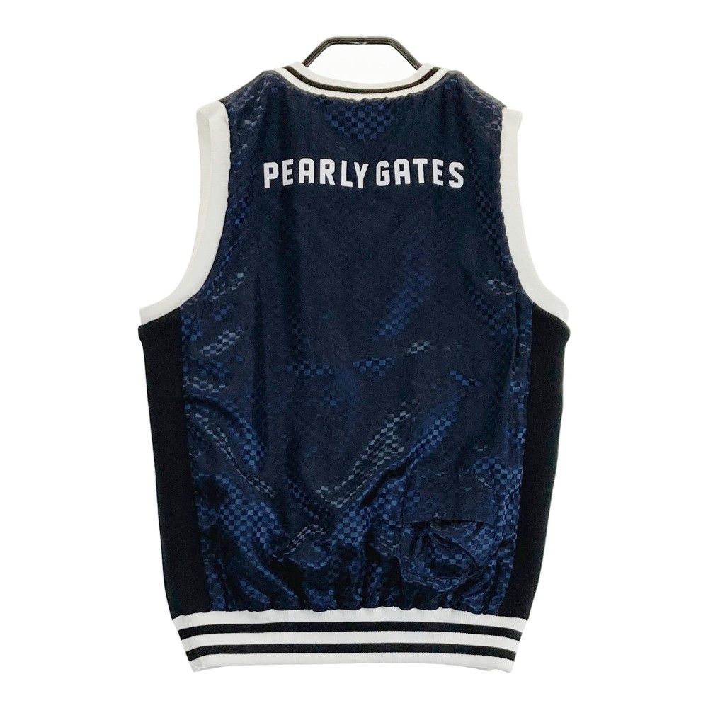 サイズ：1 PEARLY GATES パーリーゲイツ リバーシブル ニット ベスト