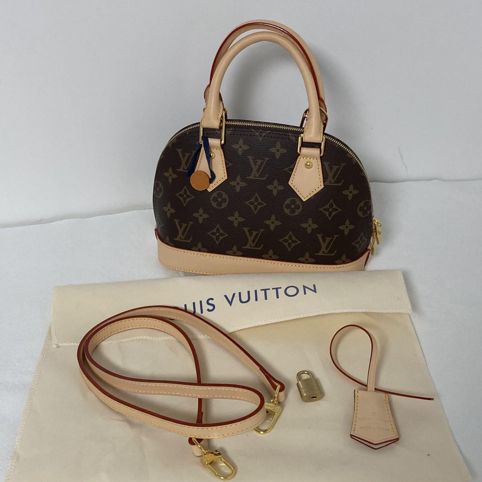 美品 ルイヴィトン LOUIS VUITTON ALMA BB ショルダーバッグ ハンドバッグ アルマ BB モノグラムバッグ 2Wayバッグ 12  - メルカリ