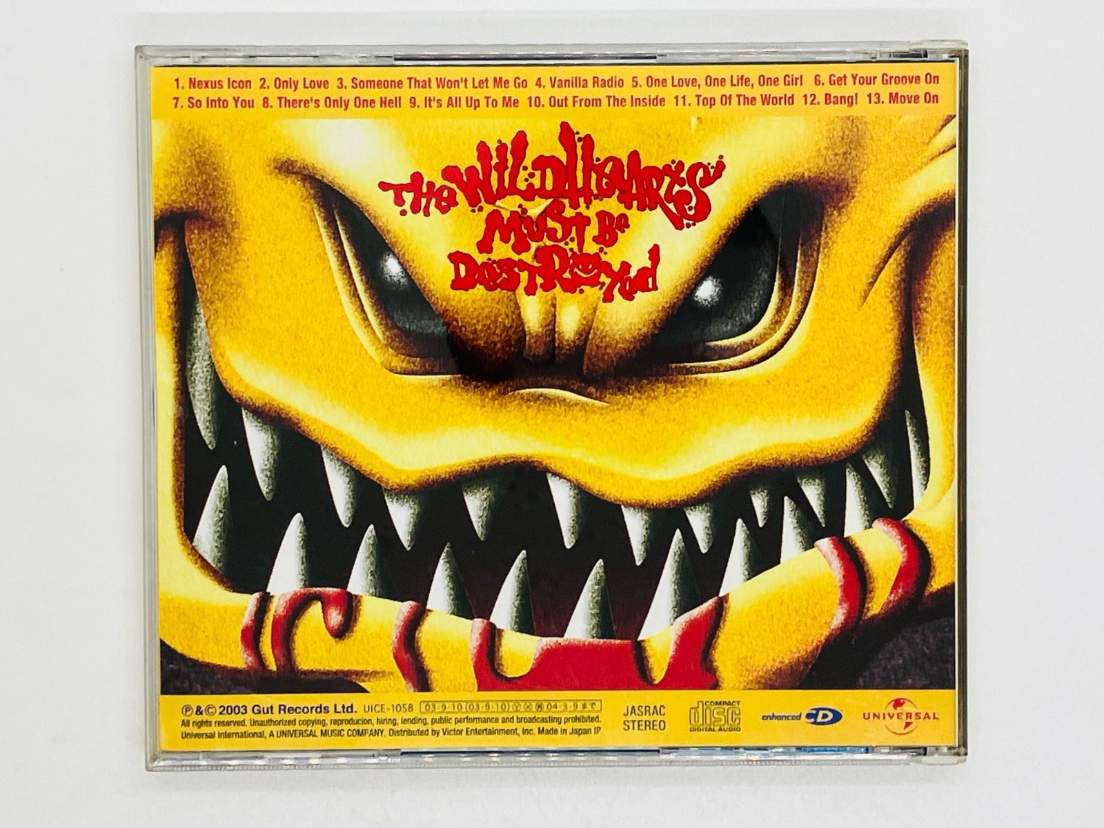 CD THE WILDHEARTS MUST BE DESTROYED / ザ・ワイルドハーツ