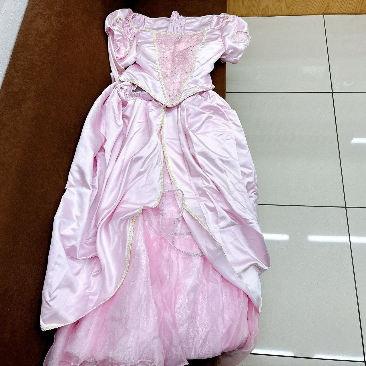 1点のみ アリエル カミスキードレス ピンクドレス Dハロ仮装 コスプレ