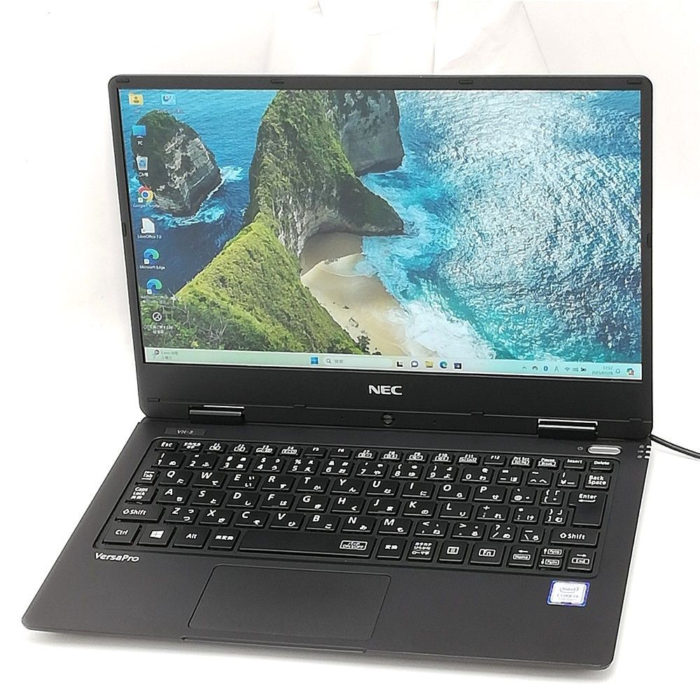 激安 中古美品 Wi-Fi有 NEC ノートパソコン VKT12HZG3 第7世代