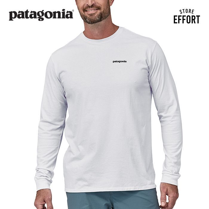 ★新品未使用★【patagonia】パタゴニア 38518 M's L/S P-6 Logo Responsibili-Tee /メンズ ロゴ長袖Tシャツ