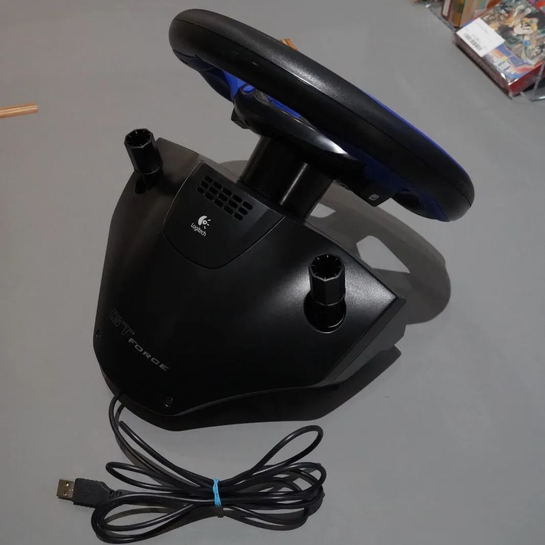 Logicool ロジクール GT FORCE ステアリングコントローラー LPRC-10000 プレステ2対応 グランツーリスモ3 Amazon.co.jp: ロジクール GT FORCE for Gran Turismo 3 A-spec : ゲーム