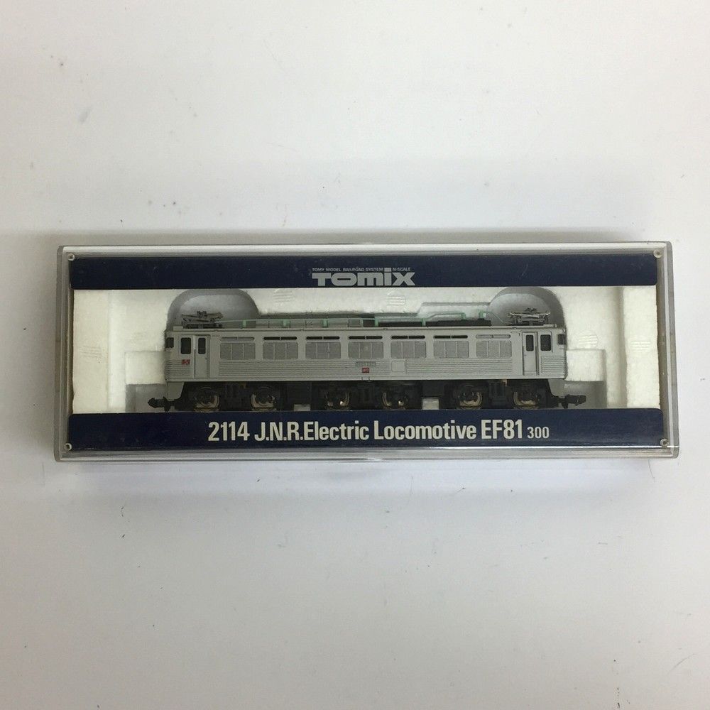 Tomix2114 EF81。 ♪TOMIX 2114 J.N.R.EL EF81 300 国鉄EF81形 Nゲージ 電気機関車