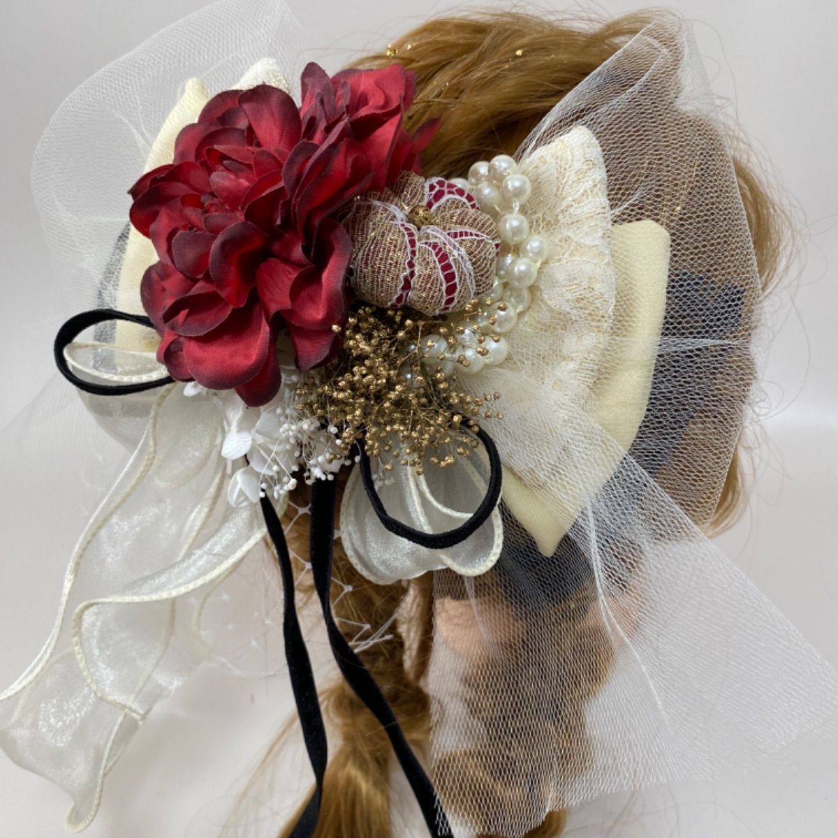 オールド 一点物 フェンディ バレッタ FFロゴ ヘアピン 髪留め