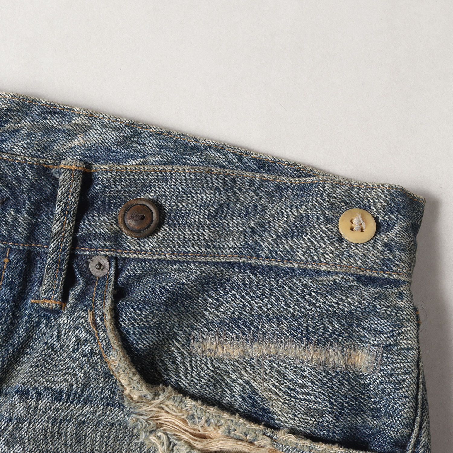RRL ダブルアールエル パンツ サイズ:32×32 バックルバック付き