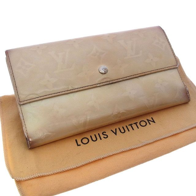 ルイ・ヴィトン LOUIS VUITTON 長財布 ヴェルニ ポルト
