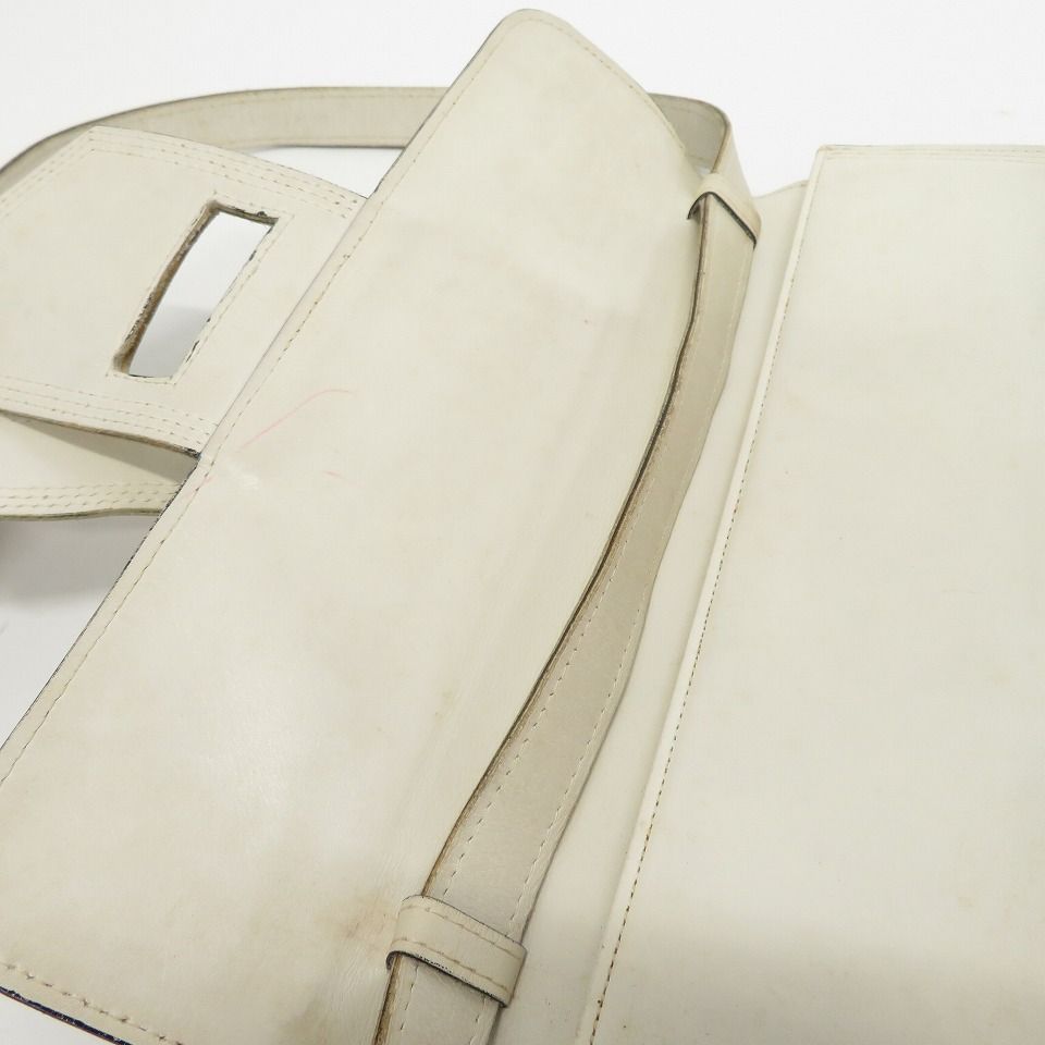 Yves Saint Laurent ショルダーバッグ レザー ヴィンテージ YSL ヴィンテージ イヴ・サンローランレザーショルダーバック