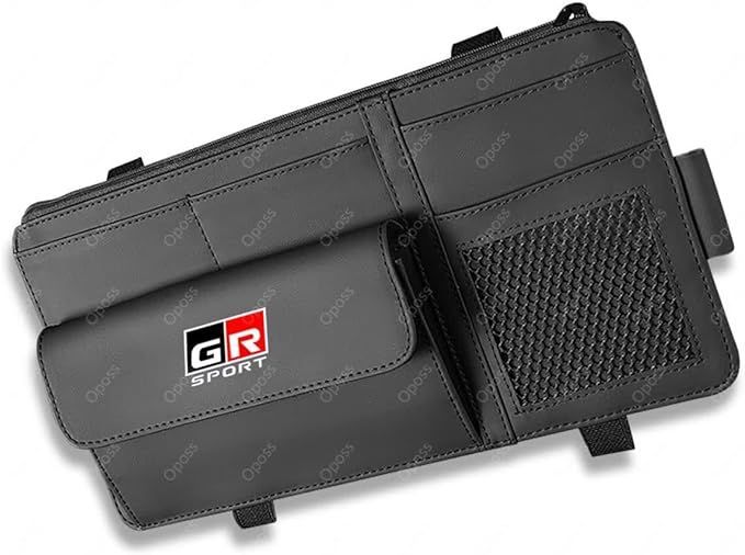 【在庫処分】GR 車用サングラスクリップ 車用コイン・カードホルダー トヨタ GR GR86 車用 サンバイザー取付 カー用品チケット カード収納 眼鏡ホルダー カードクリップ 車載収納用 便利グッ
