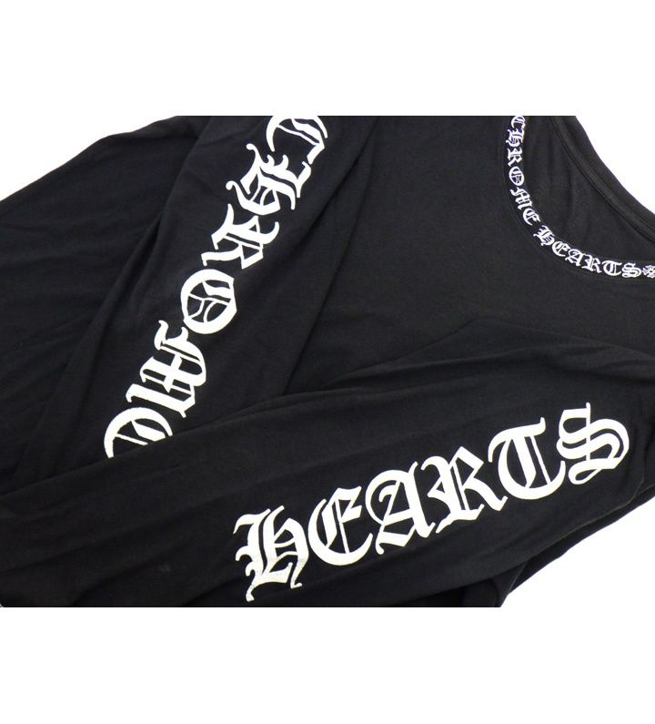 【クロムハーツ】デザインプリントTシャツ クロムハーツTシャツMadeinHollywoodブラック|クロムハーツ通販
