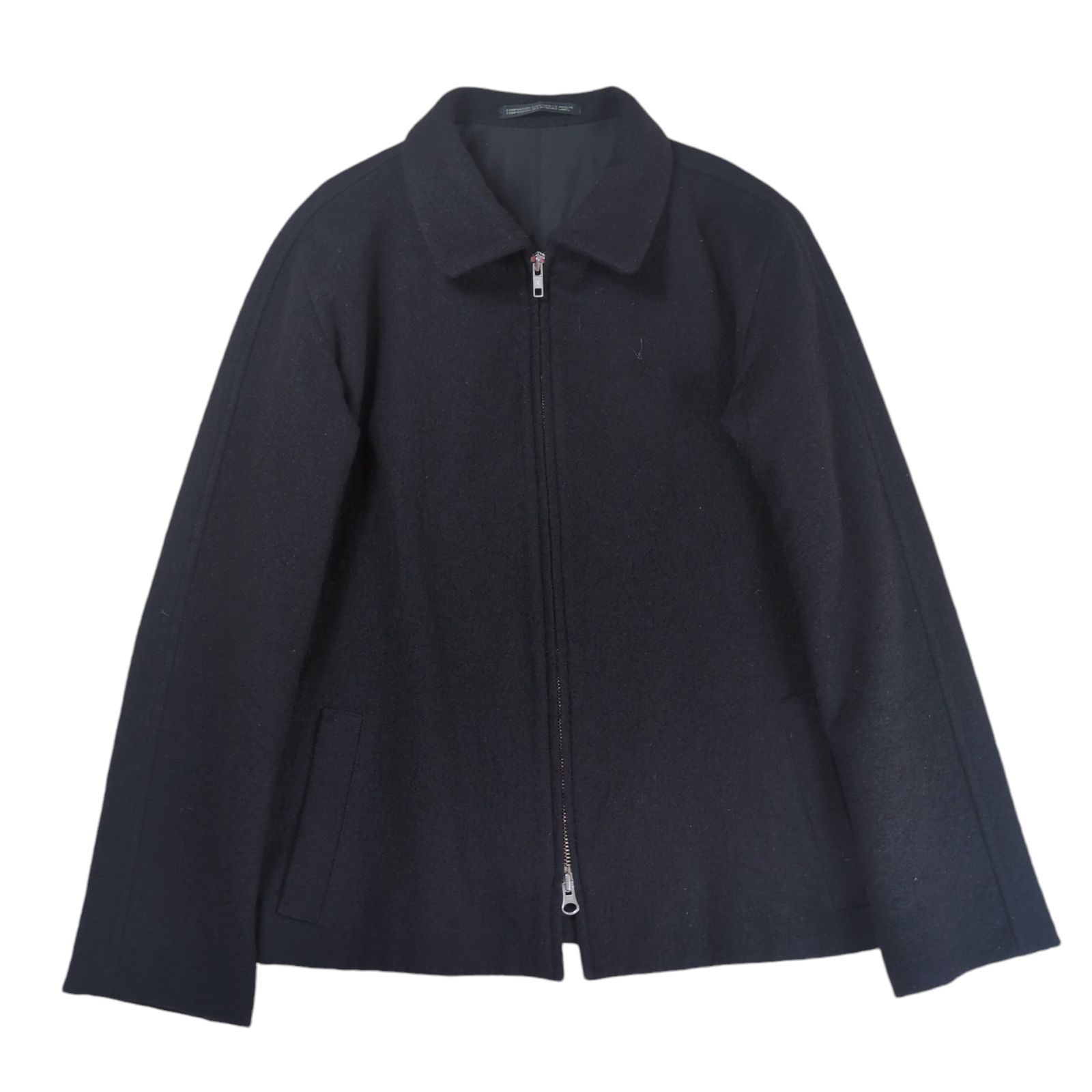【 Y's YoujiYamamoto 】ウールジャケット 希少】Yohji Yamamoto Y's 90's ウール縮絨 ダブルジップ