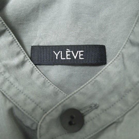 YLEVE 168-2150061 コットンタイプライター フレンチスリーブシャツ ブラウス シャツ オレンジ イレーヴ 5-0606S 263161 YLEVE 168-2150061 コットンタイプライター フレンチスリーブ