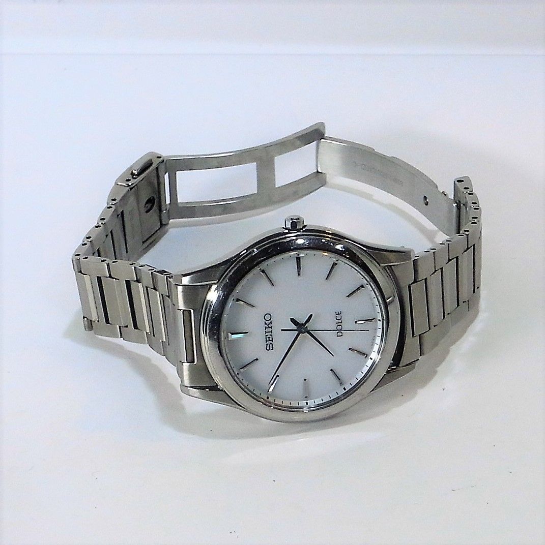 稼働品 SEIKO DOLCE セイコー ドルチェ ソーラー メンズ 腕時計