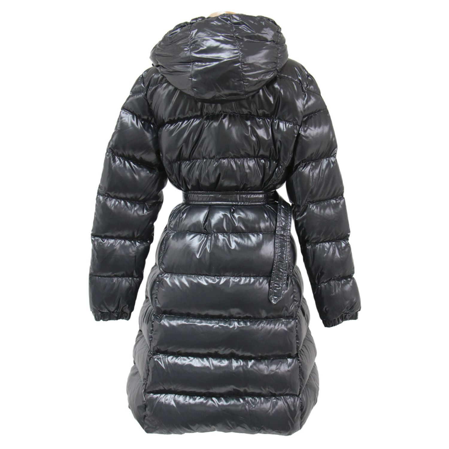 MONCLER モンクレール ダウンコート ロング アウター ブラック 黒 1 S