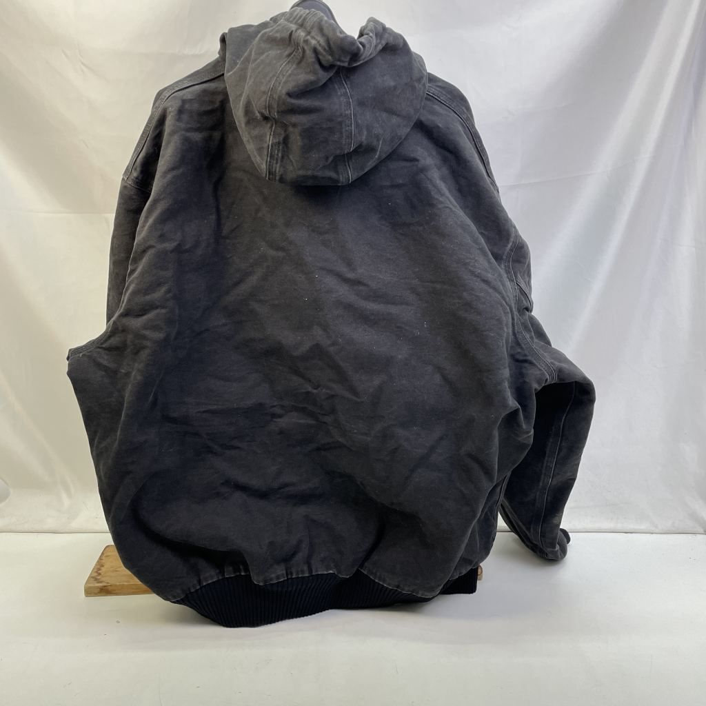 01w-5248 カーハート Carhartt アクティブジャケット ブラック サイズXXL 2XL メキシコ製 メンズ アウター コットン J130 品
