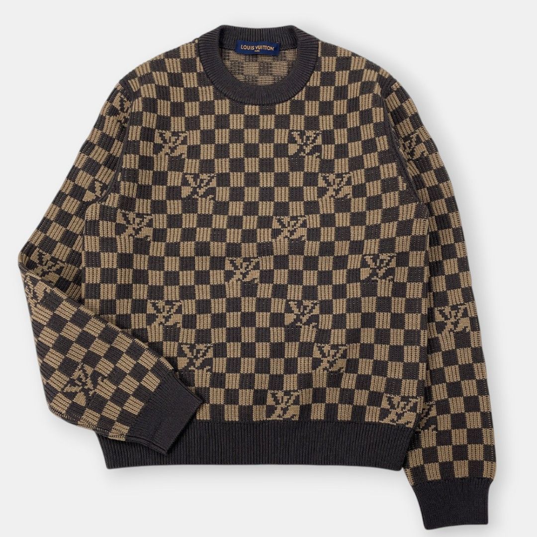 美品 LOUIS VUITTON ニット セーター ヴァージル 2020SS LOUIS VUITTON by virgil abloh ルイヴィトン ヴァージル