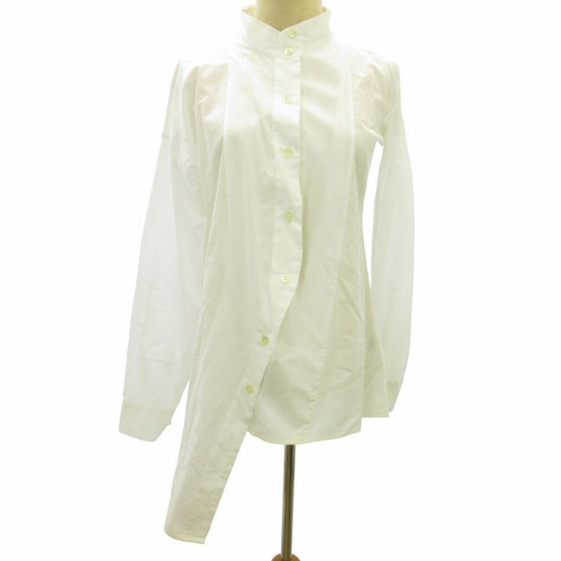 アンドゥムルメステール ANN DEMEULEMEESTER アシンメトリーシャツ  