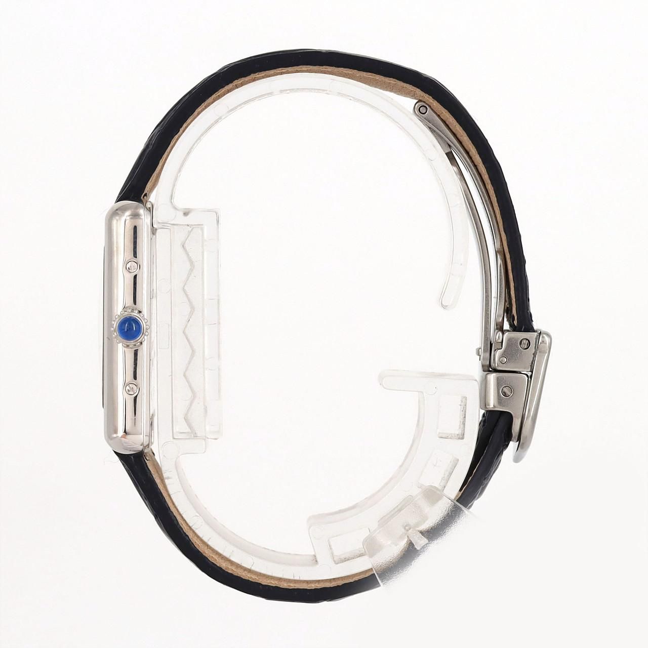 カルティエ マストタンクSM W1014054 シルバー クォーツ 