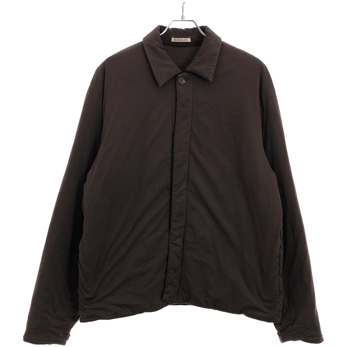 AURALEE オーラリー 20AW DOUBLE CLOTH PUFFER BLOUSON ブルゾン A20AB01NW ブラウン 4