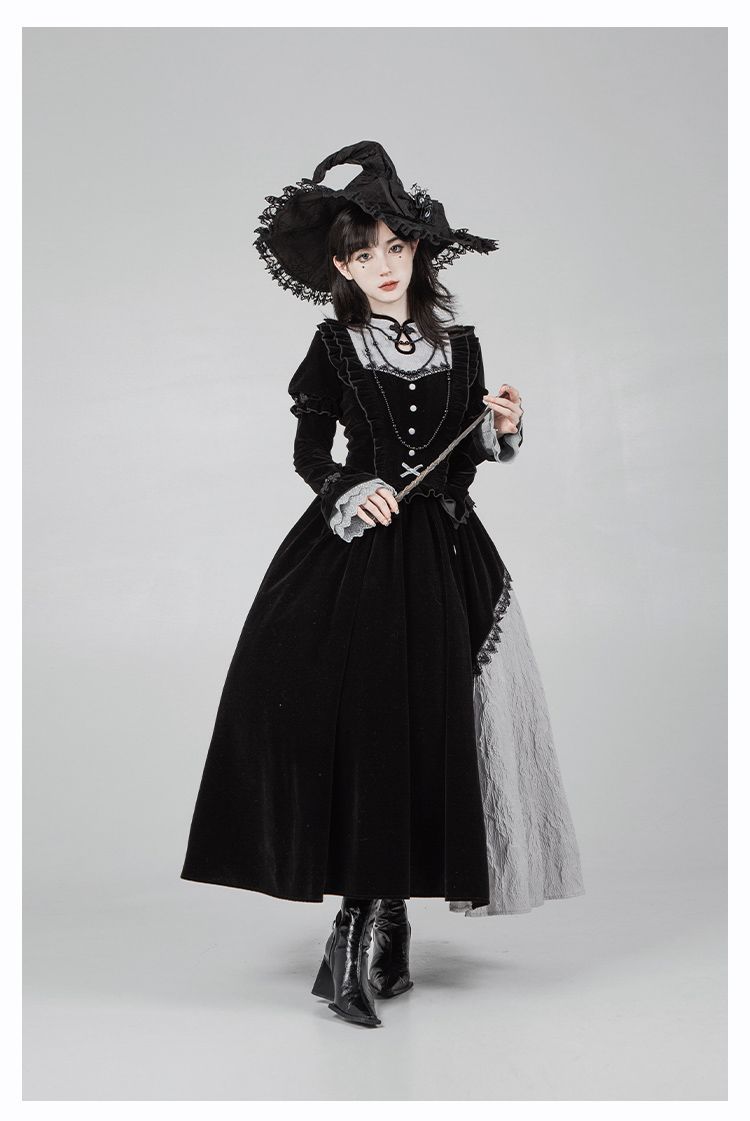 中華風女巫 ハロウィンロリータ