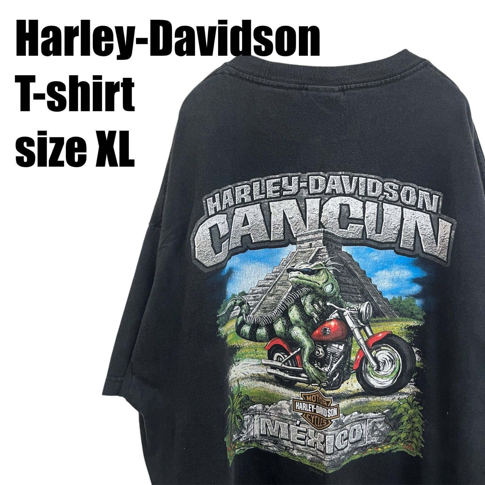 希少】Harley-Davidson ハーレーダビッドソン カンクン Tシャツ 