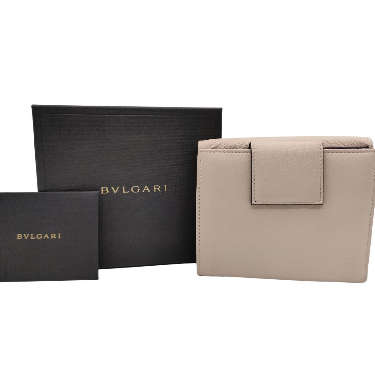 ブルガリ財布 BVLGARI レディース二つ折り財布 ホック K103 - Shop Mut