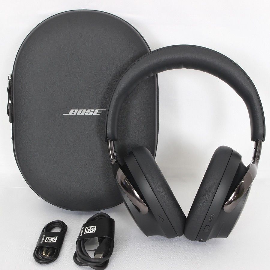 BOSE QuietComfort Ultra Headphones 第2世代 ブラック ノイズキャンセリング ヘッドホン 空間オーディオ対応 ボース 本体
