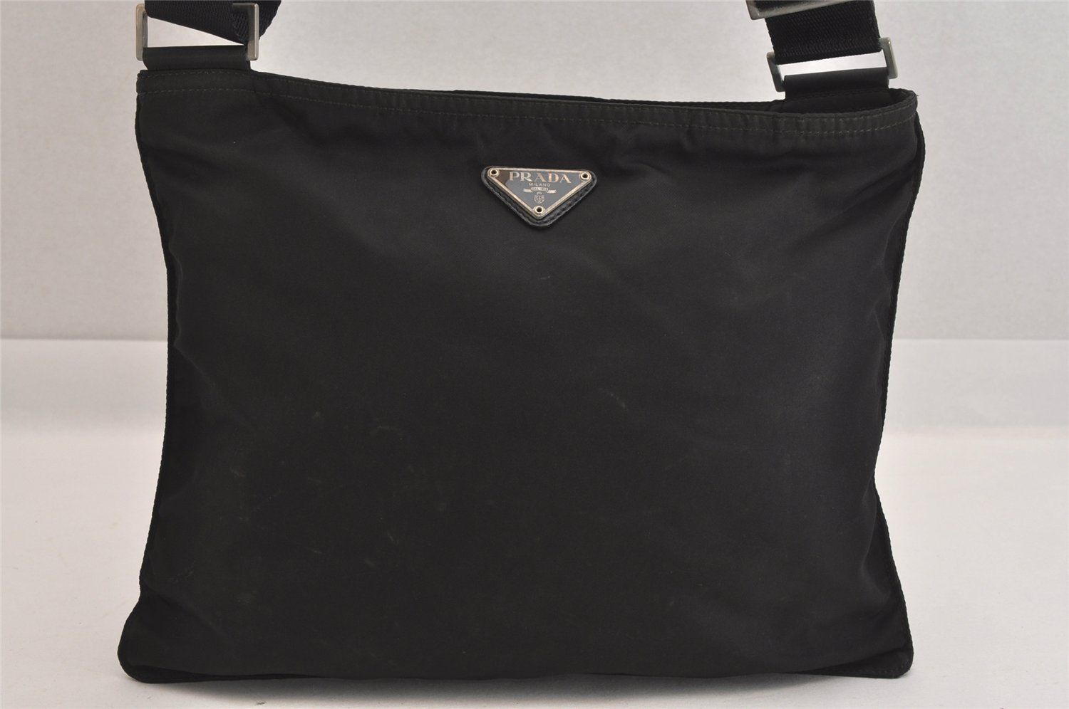 PRADA プラダ ヴィンテージ ナイロン レザー ショルダークロス