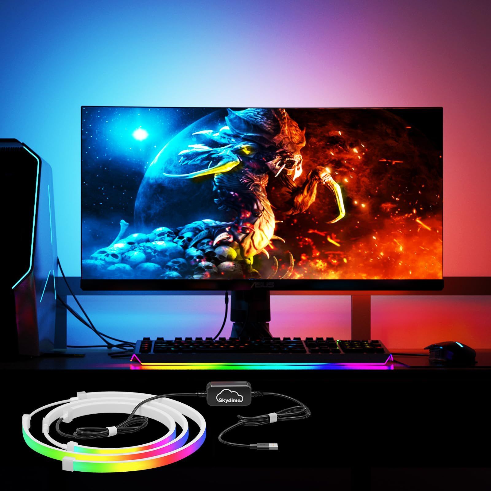 ゲーミングデスクトップ マルチカラーLEDライト搭載 ゲーミングデスクトップ マルチカラーLEDライト搭載 ゲーミング