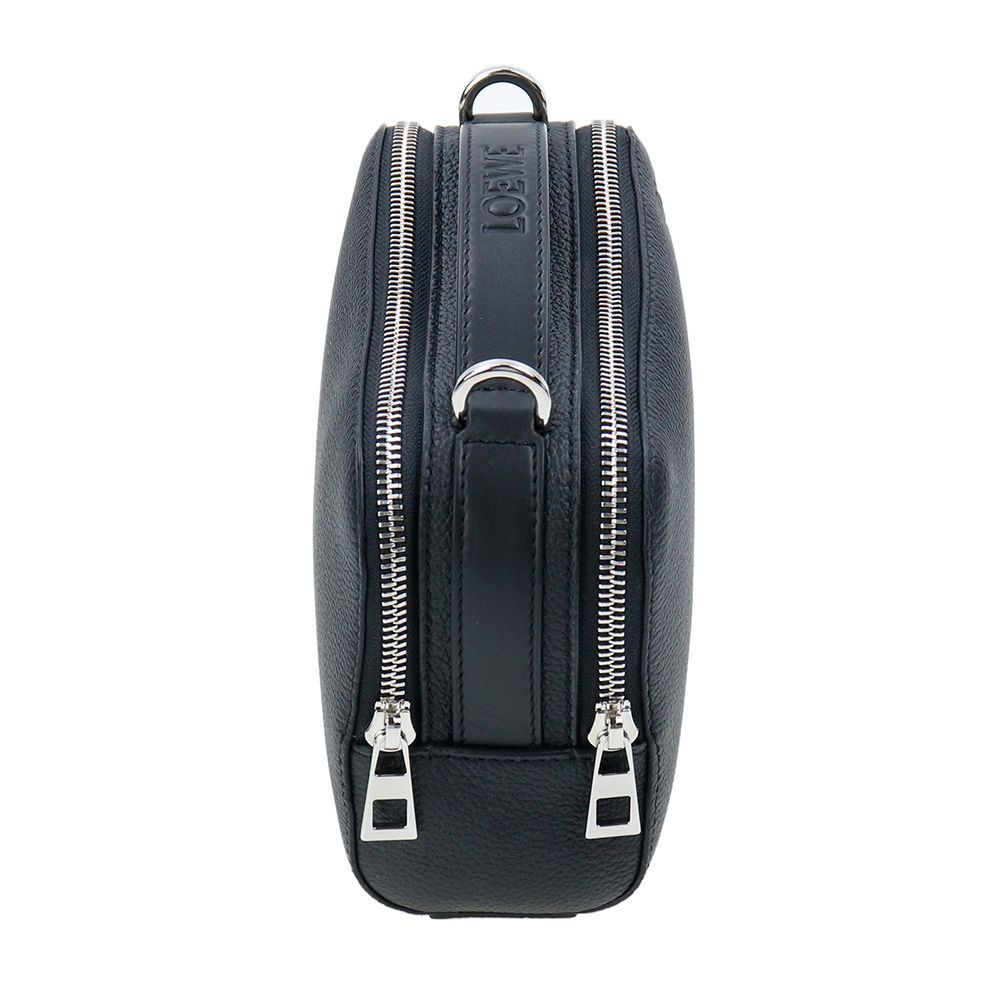 ショルダーバッグ LOEWE C660R41X02-1100 MINI CROSSBODY CAMERA BAG Mini crossbody camera bag in soft grained calfskin Black - LOEWE