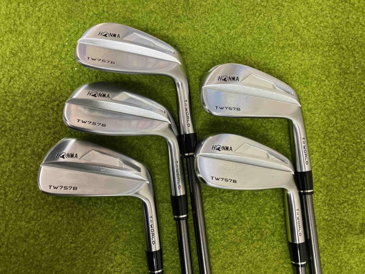HONMA GOLF TW757B アイアンセット 男性右利き用 5本セット